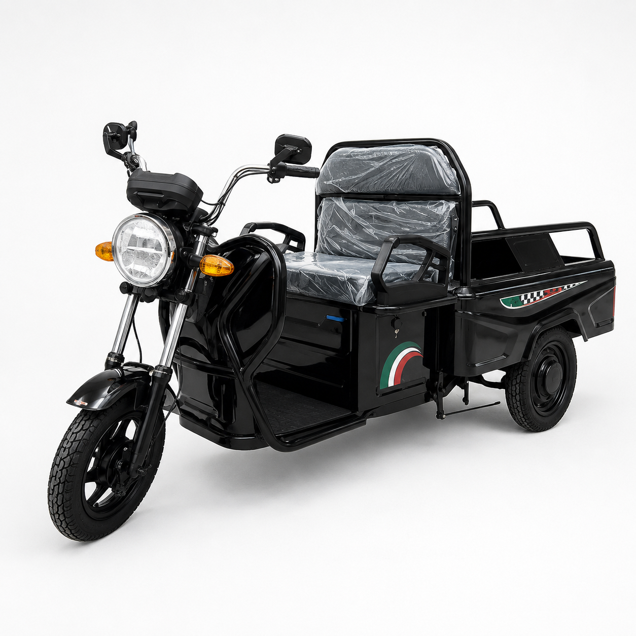 Triciclu electric New One C17 negru 1000W-60V